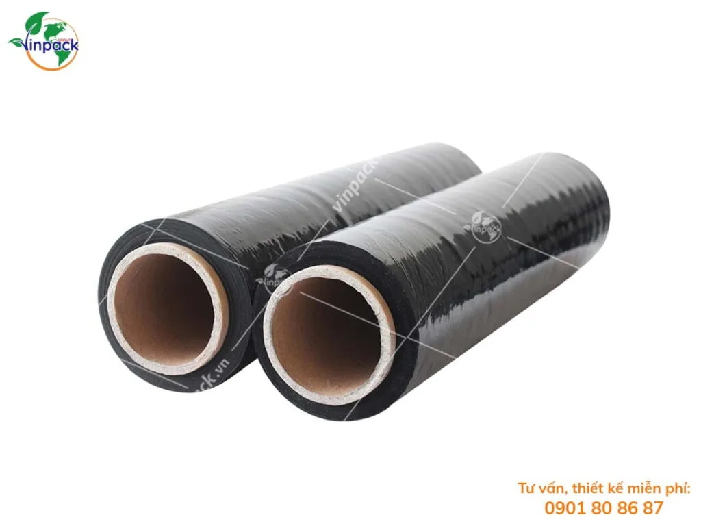 Màng PE Đen Quấn pallet