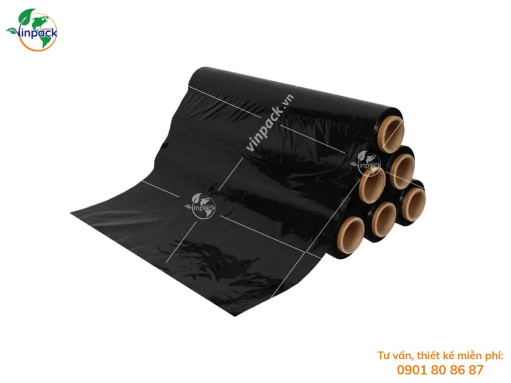 Màng PE Đen Quấn pallet