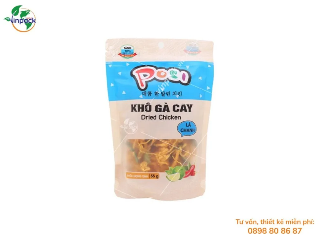 Bao Bì Đựng Khô Gà