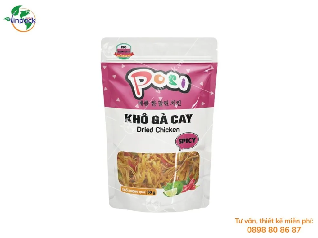 Bao Bì Đựng Khô Gà