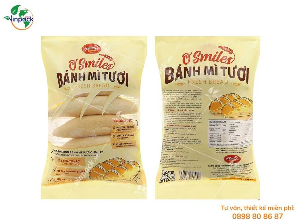 Bao Bì Bánh Mì Tươi
