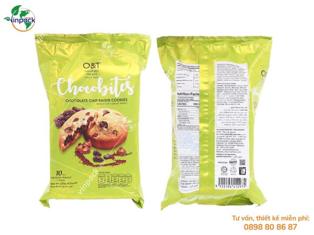 Bao Bì Bánh Quy – cookie