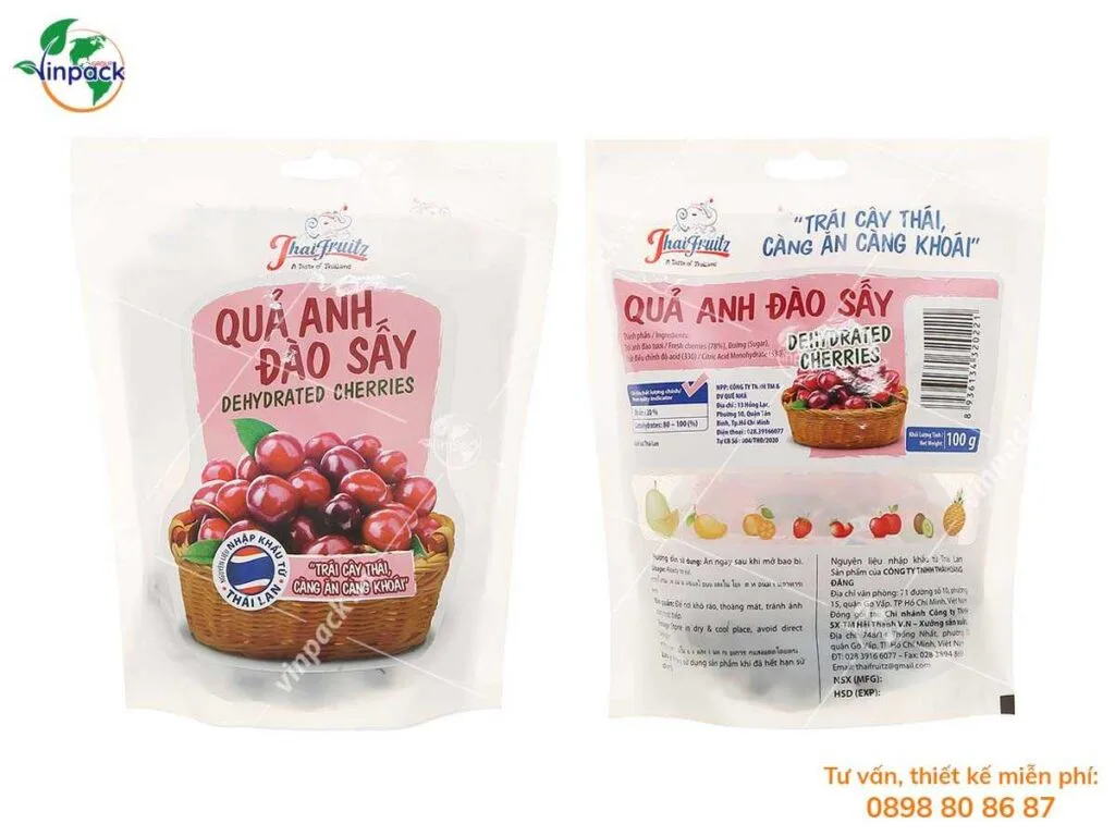 Bao Bì Trái Cây Sấy