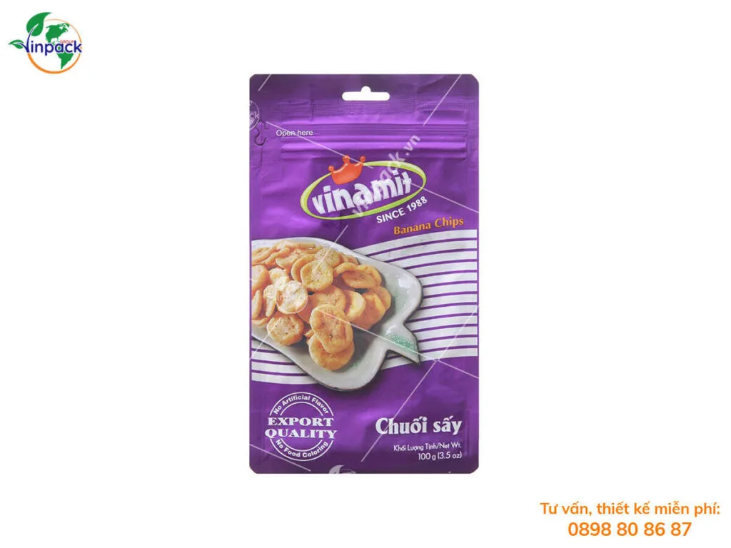 Bao Bì Chuối Sấy