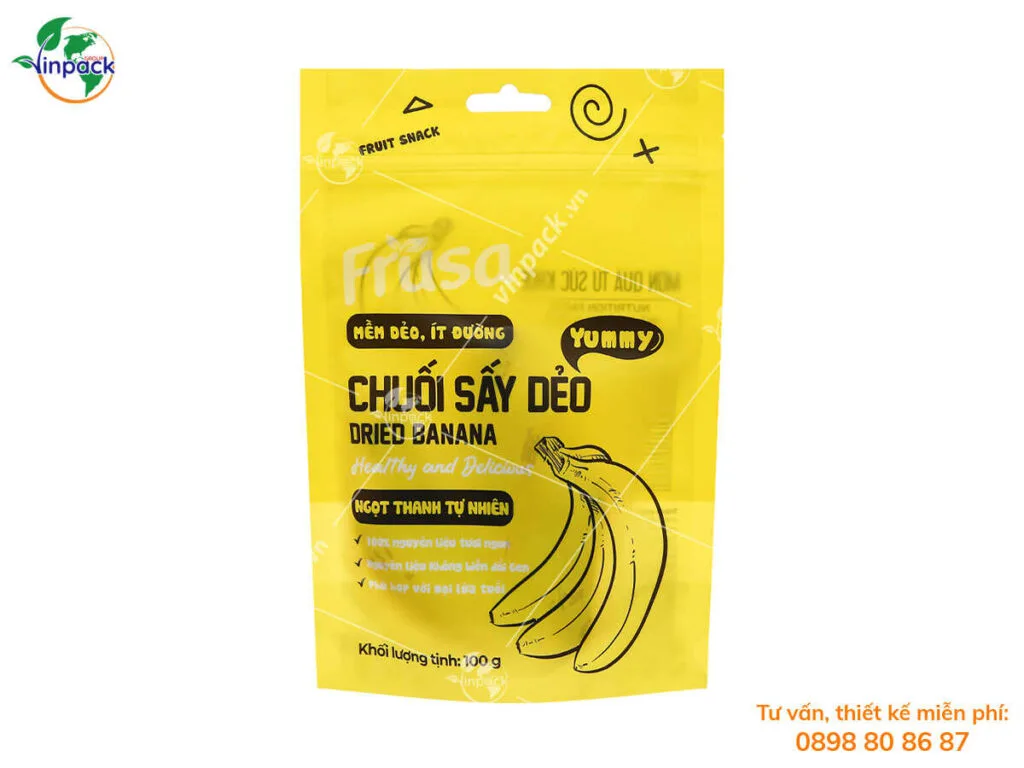 Bao Bì Chuối Sấy