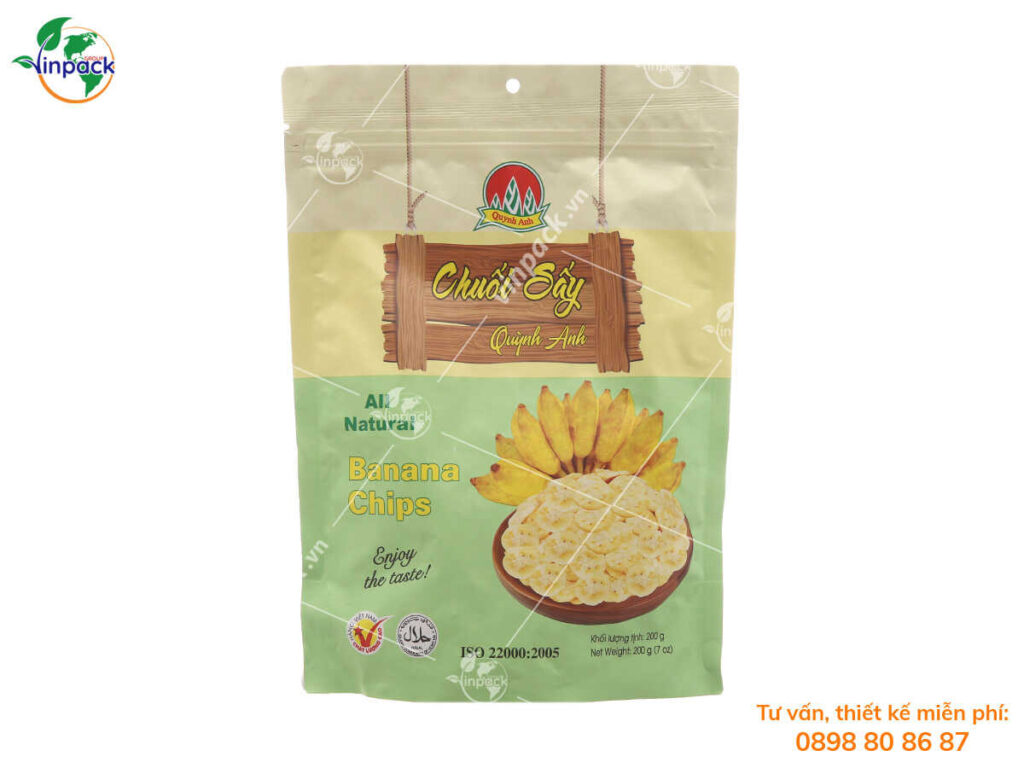 Bao Bì Chuối Sấy