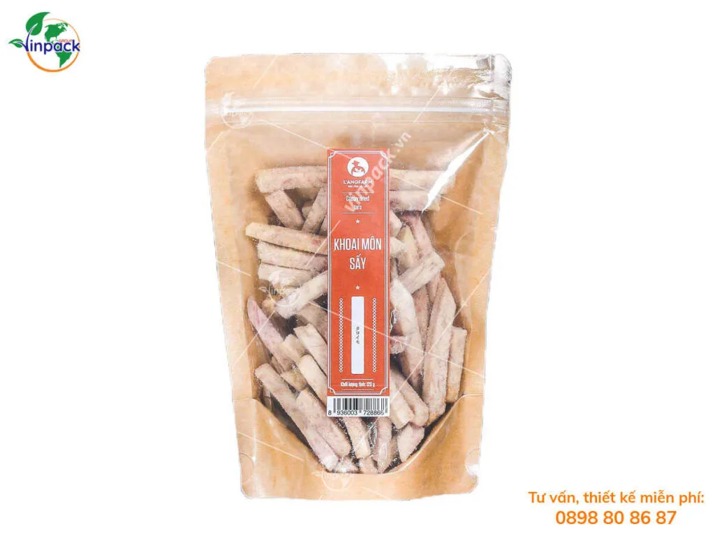 Bao Bì Khoai Môn Sấy