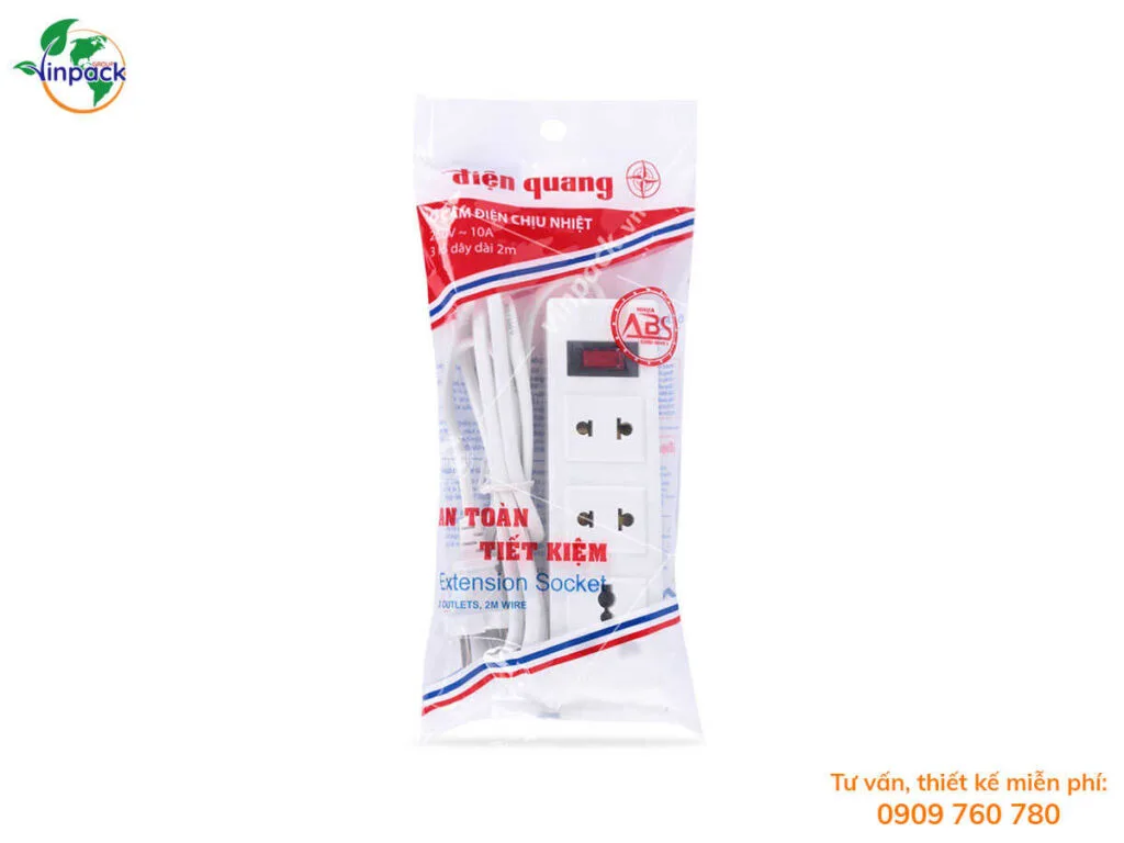 Bao bì đựng ổ cắm điện