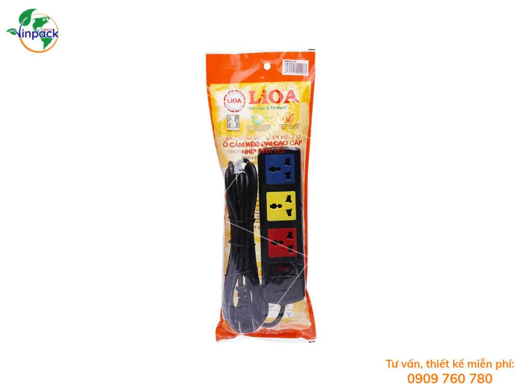 Bao bì đựng ổ cắm điện