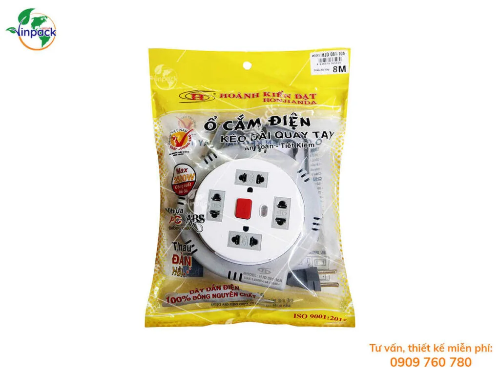 Bao bì đựng ổ cắm điện