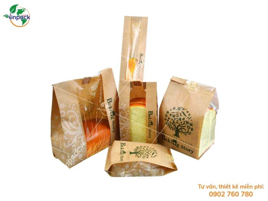 Túi giấy đựng bánh mì