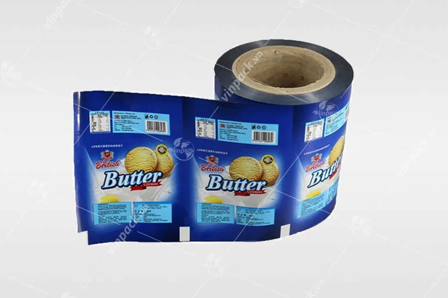 Bao bì bánh quy màng ghép nhiều lớp in trục đồng