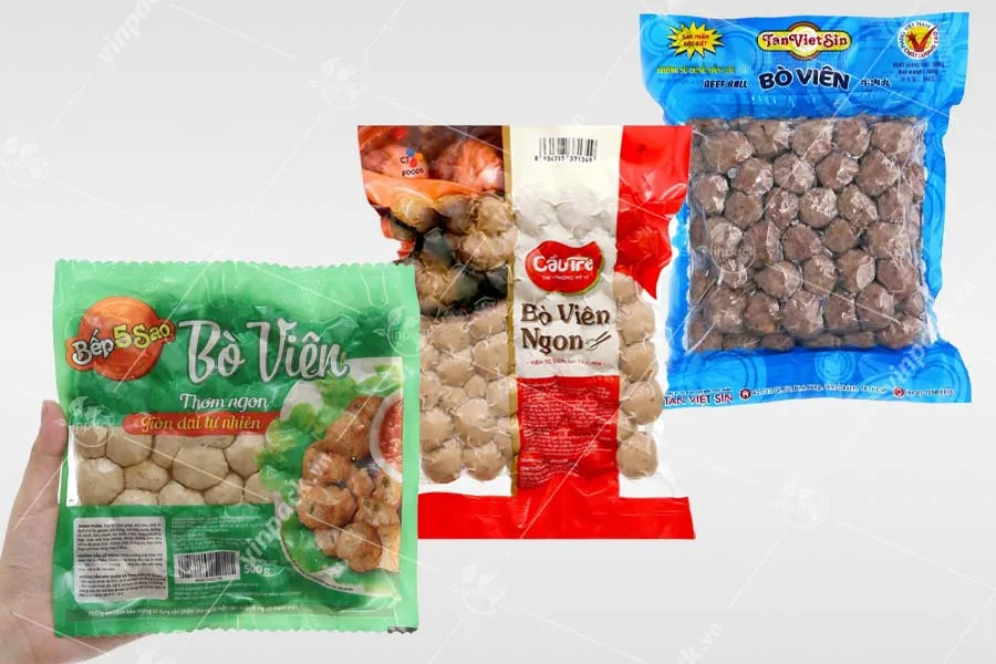 Bao bì bò viên chất liệu màng ghép phức hợp in trục đồng