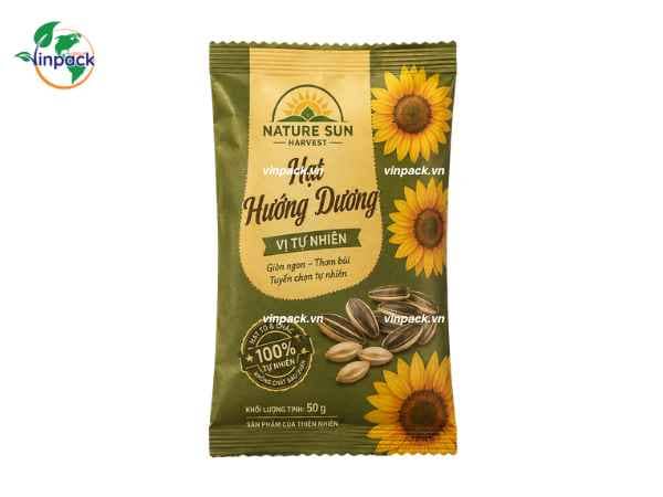 Bao bì hạt hướng dương túi nhỏ 50g