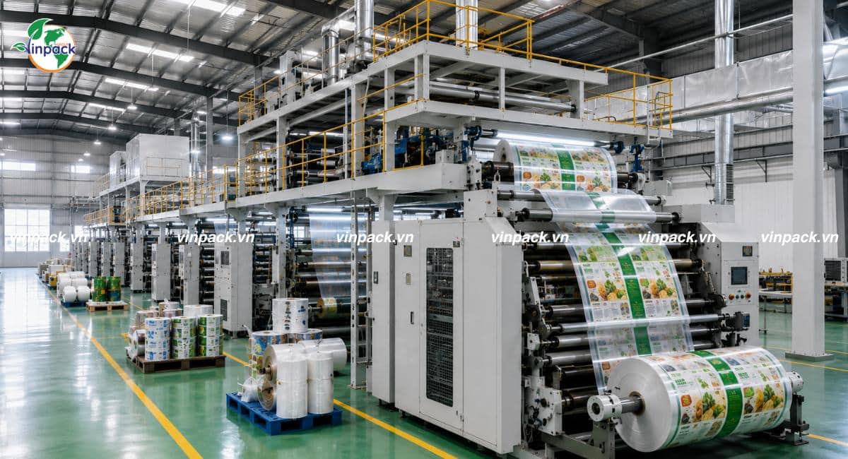 Bộ phận in bao bì nông nghiệp tại Vinpack