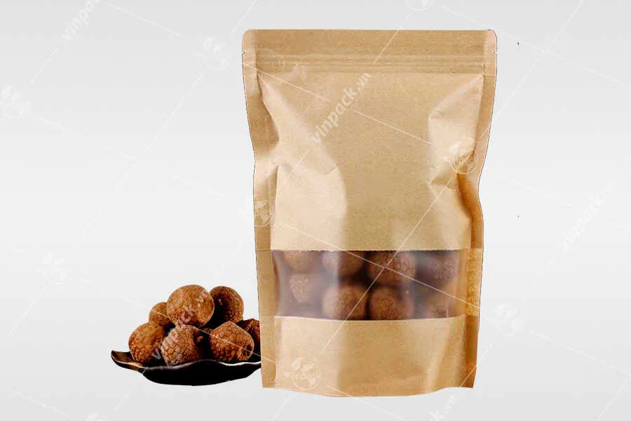 Bao bì vải sấy khô kiểu túi zip giấy