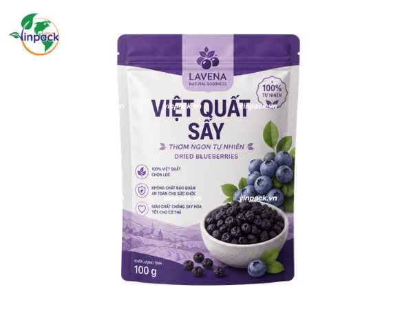 bao-bi-viet-quat-say-100g Bao bì việt quất sấy 100g túi zipper đáy đứng