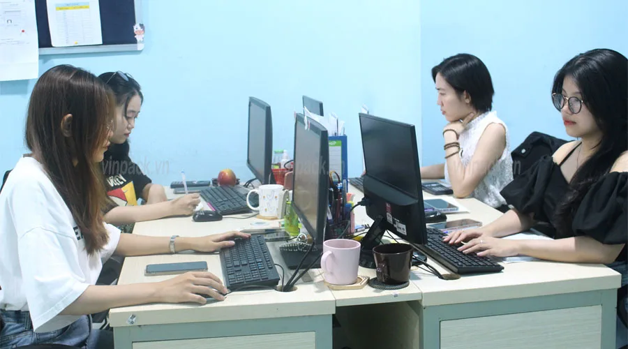 Phòng cung ứng linh hoạt trong công việc tại Vinpack