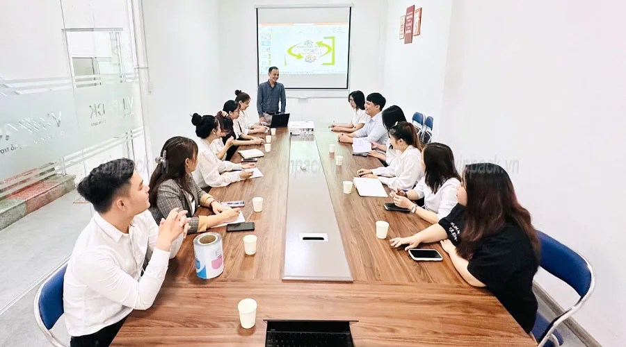 Phòng kinh doanh đẳng cấp của Vinpack