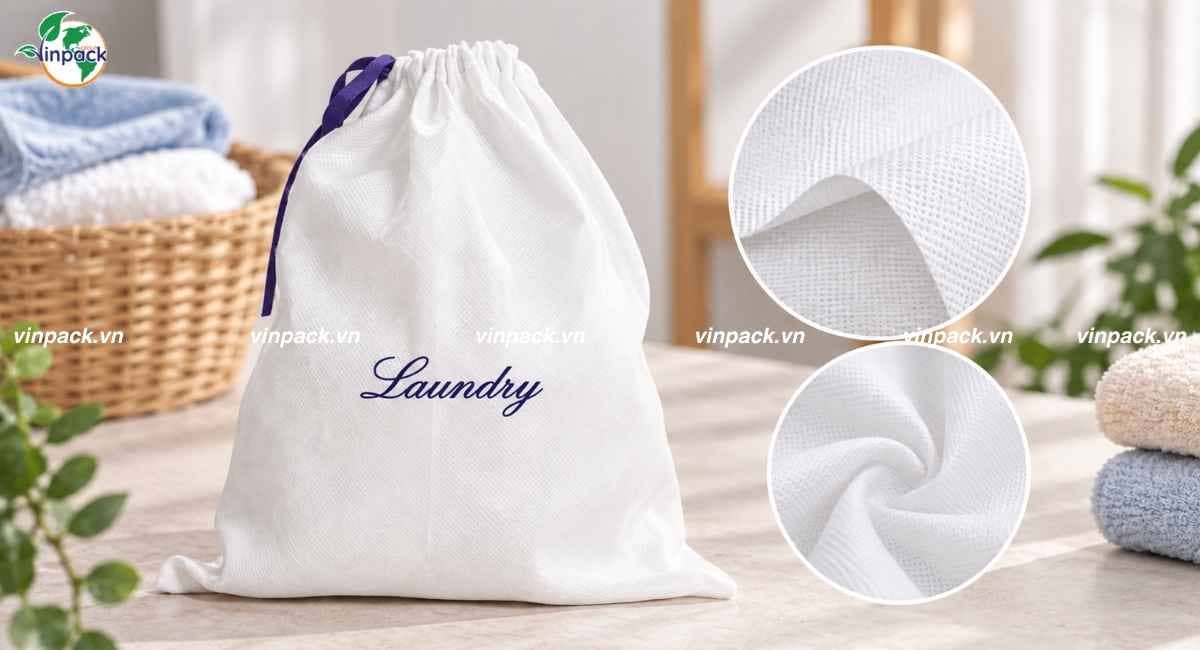 Chất liệu túi vải không dệt giặt ủi chi tiết
