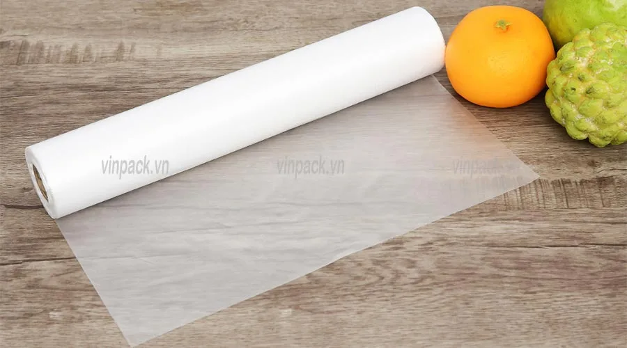 Cuộn thực phẩm PE trong suốt, dẻo dai
