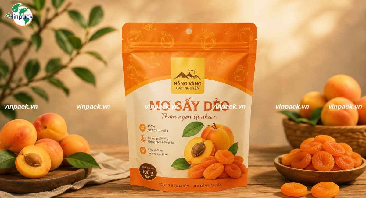 Dịch vụ in bao bì mơ sấy theo yêu cầu