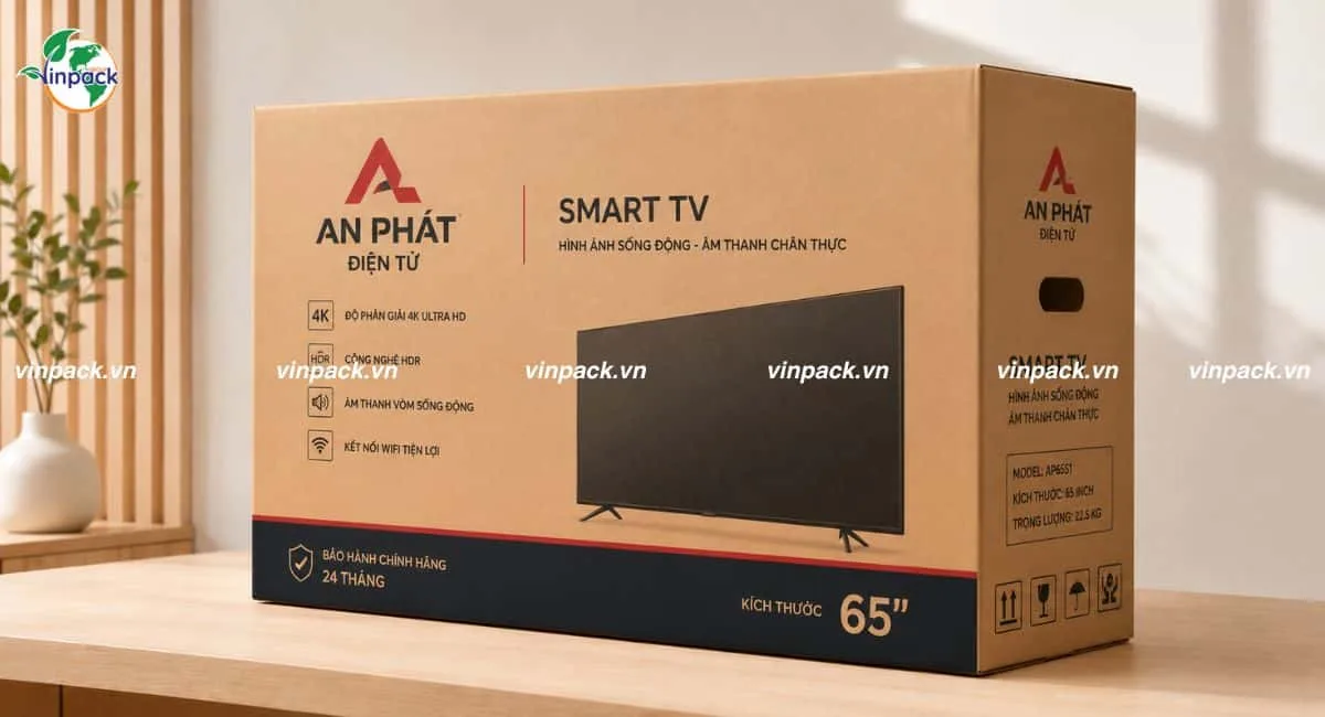 Dịch vụ in thùng carton 7 lớp theo yêu cầu