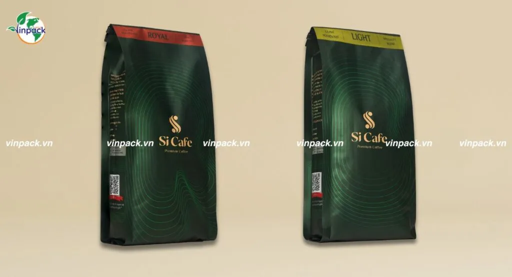 Vinpack X Si Cafe: Bao Bì Màng Ghép Nhiều Lớp Đựng Cà Phê