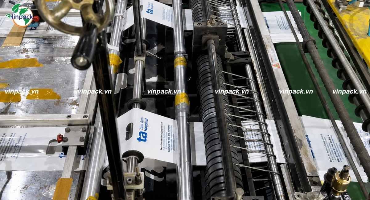 Vinpack sản xuất túi hột xoài cho bệnh viện Tâm Anh