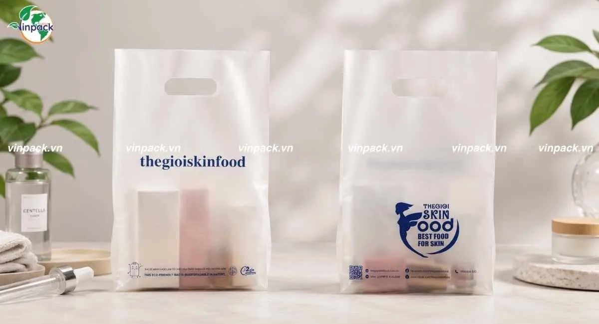 Thành phẩm túi hột xoài SkinFood được đưa vào vận hành