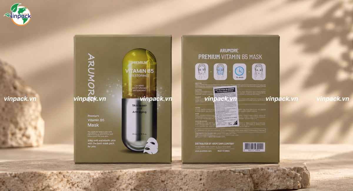 Hộp giấy couche đựng mỹ phẩm