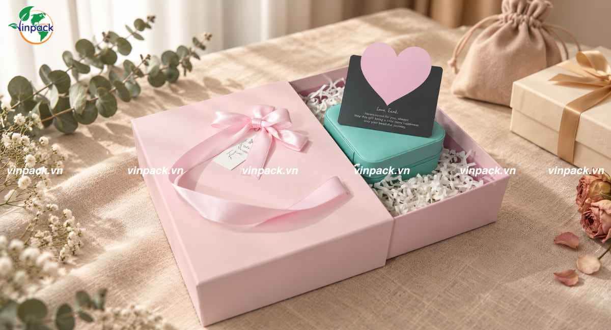 Hộp giấy couche đựng quà tặng
