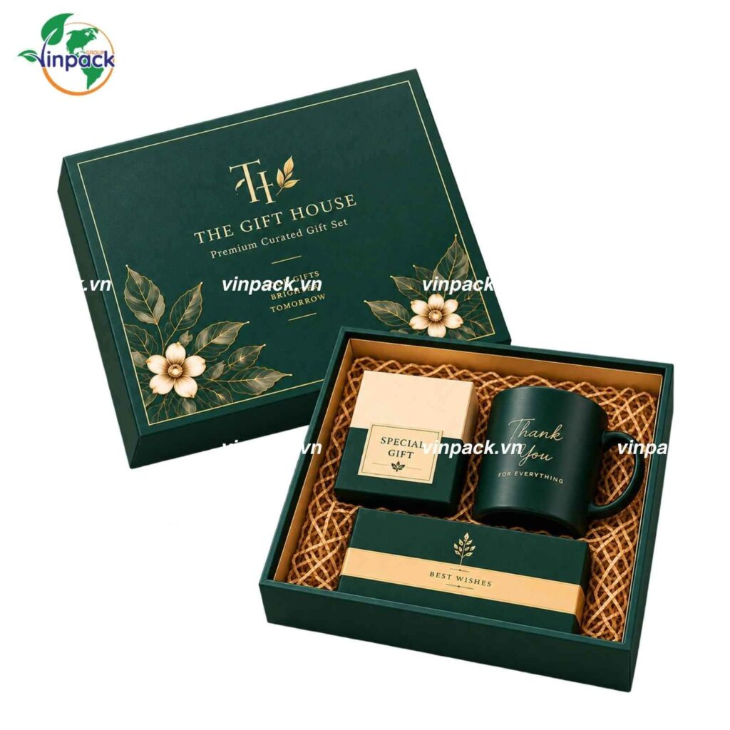 Hộp Giấy Đựng Quà Tặng