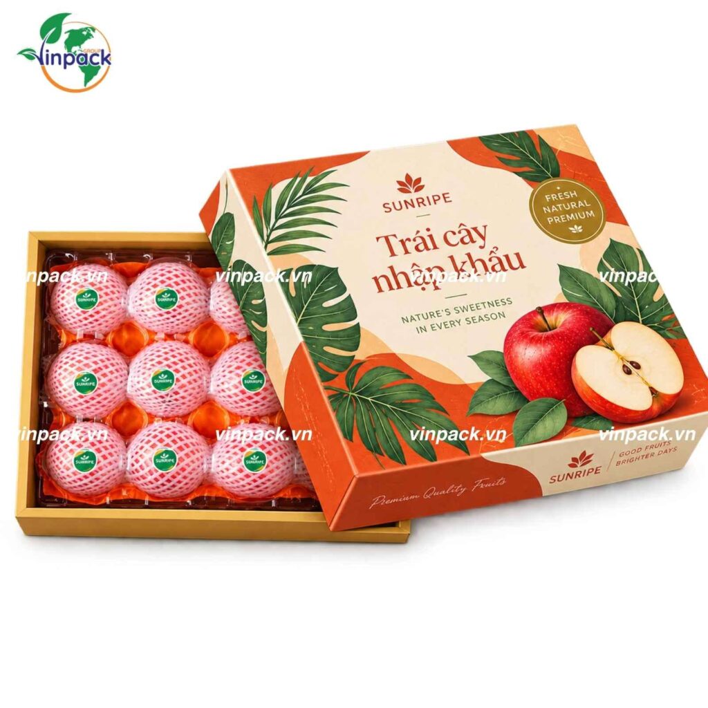 Hộp Giấy Đựng Trái Cây