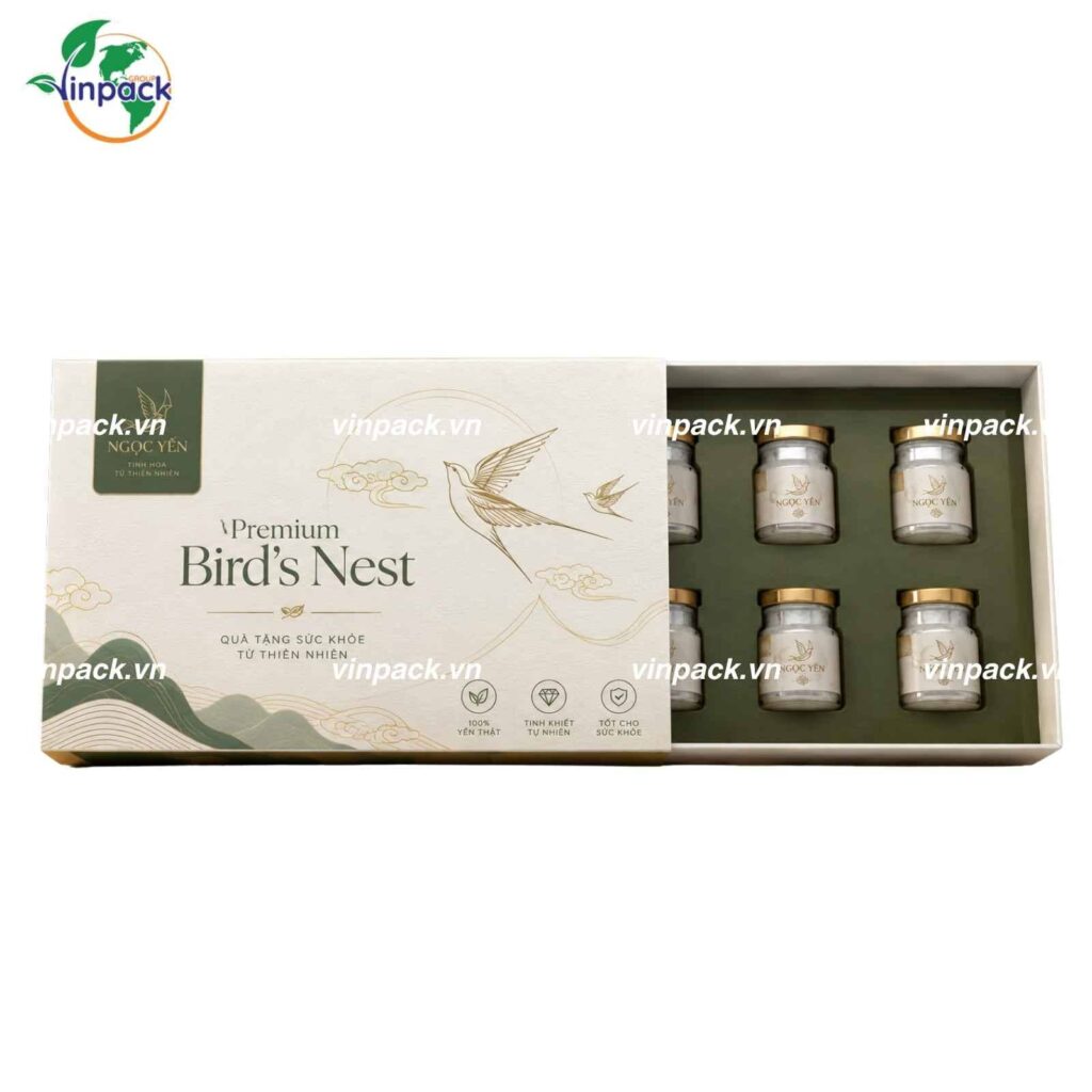 Hộp Giấy Đựng Yến Sào