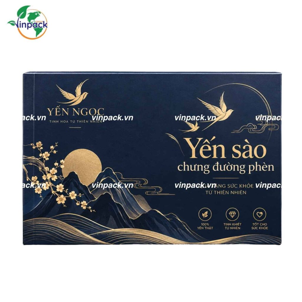 Hộp Giấy Đựng Yến Sào