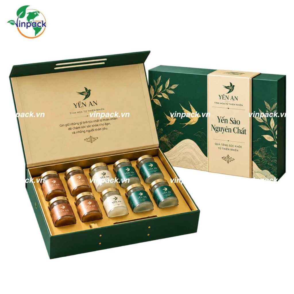 Hộp Giấy Đựng Yến Sào