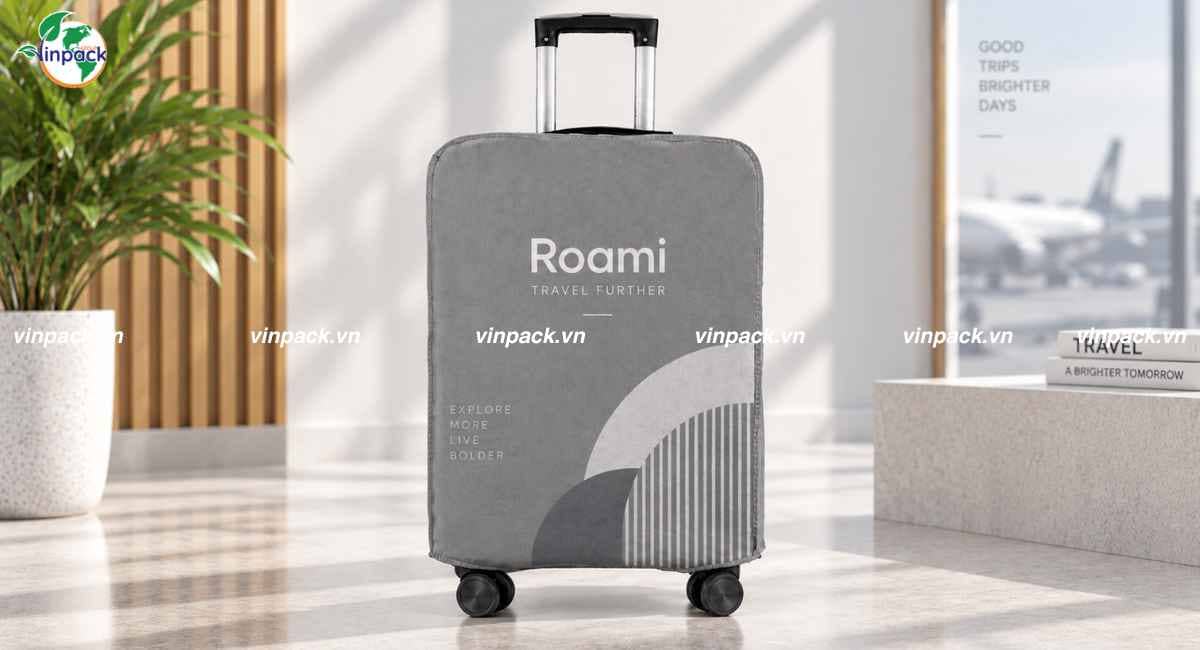 In túi vải không dệt bọc vali