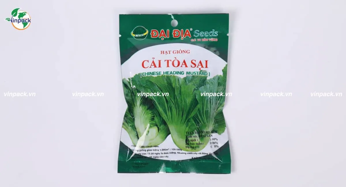 Bao bì hạt giống rau củ PET/AL/PE chống ẩm