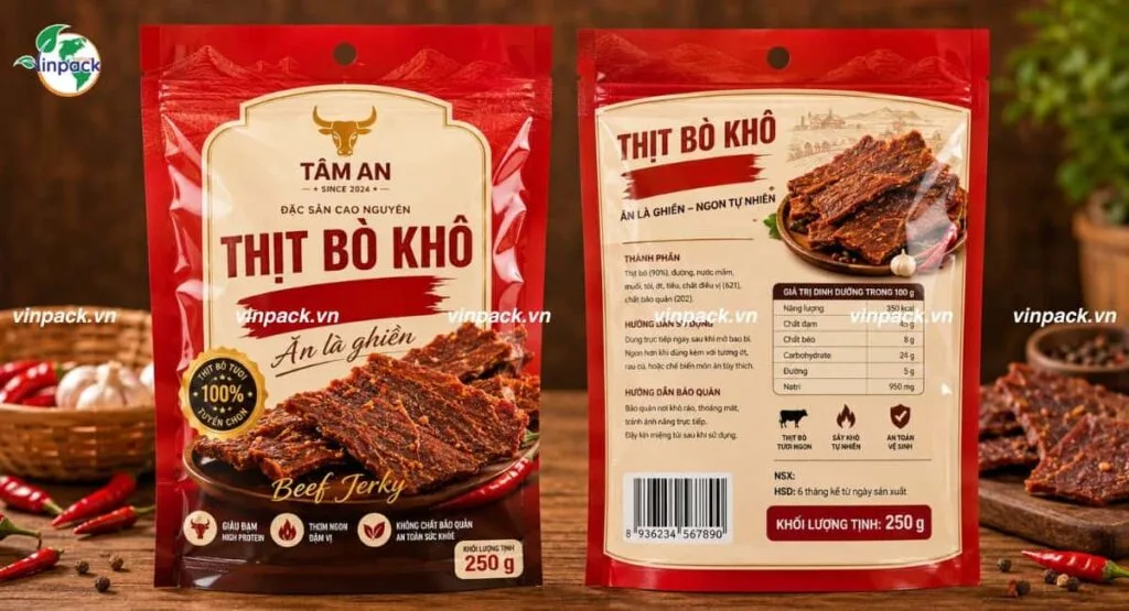 Túi Đựng Khô Bò