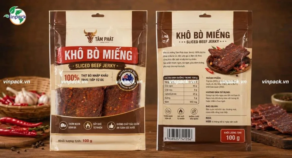 Túi Đựng Khô Bò