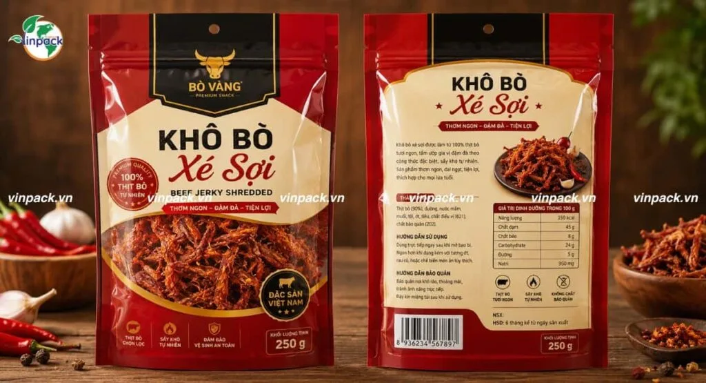 Túi Đựng Khô Bò