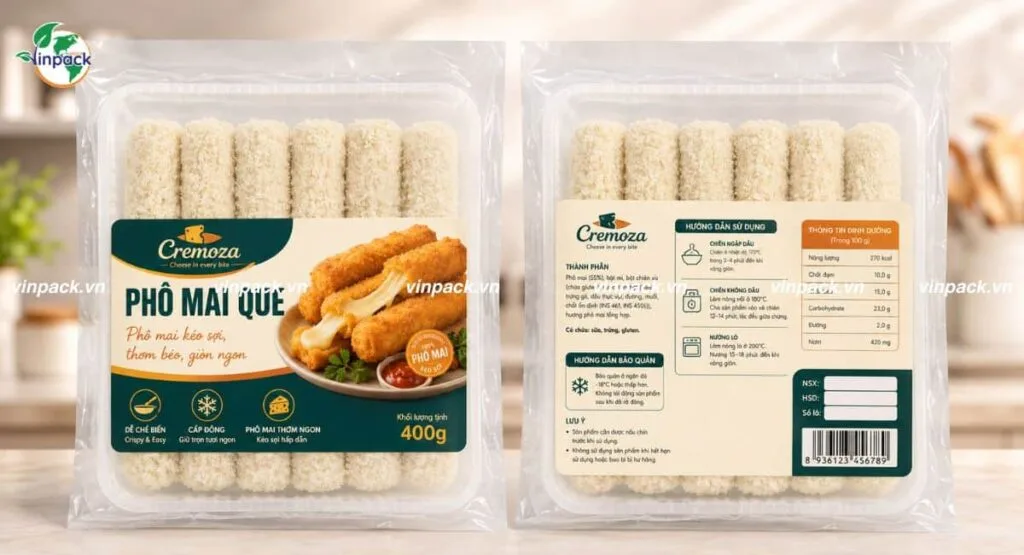 Bao Bì Phô Mai Que