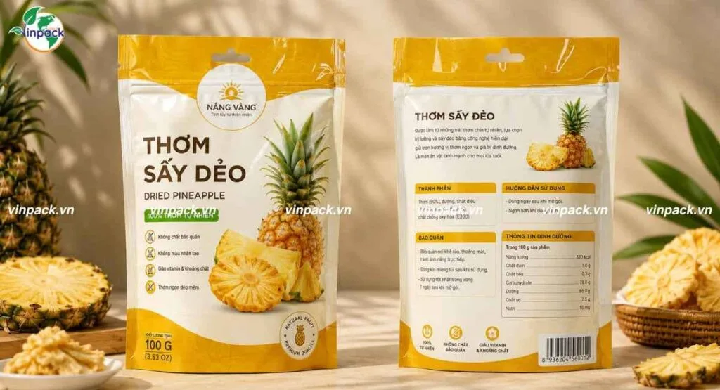 Bao Bì Thơm Sấy Dẻo