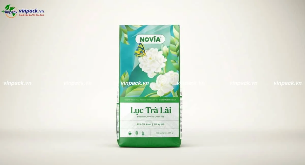 Bao bì đựng lục trà lài