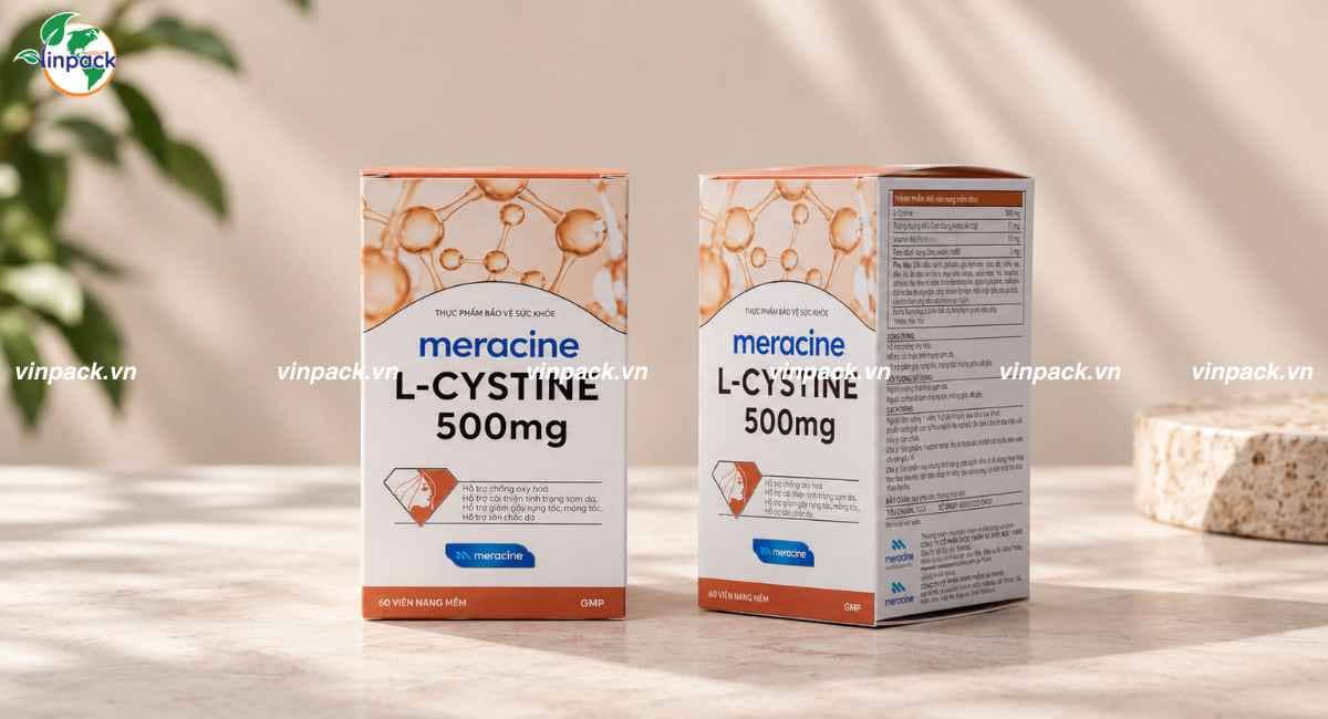 Mẫu hộp giấy đựng thực phẩm bảo vệ sức khỏe