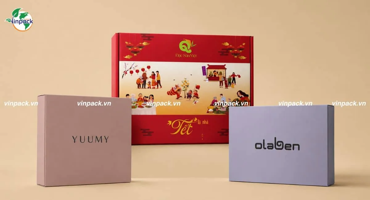 Mẫu in hộp giấy từ đơn giản đến phức tạp