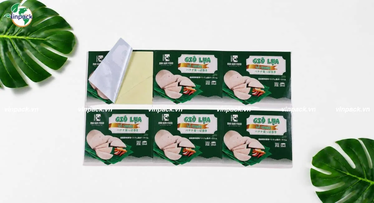 Mẫu tem nhãn thực phẩm