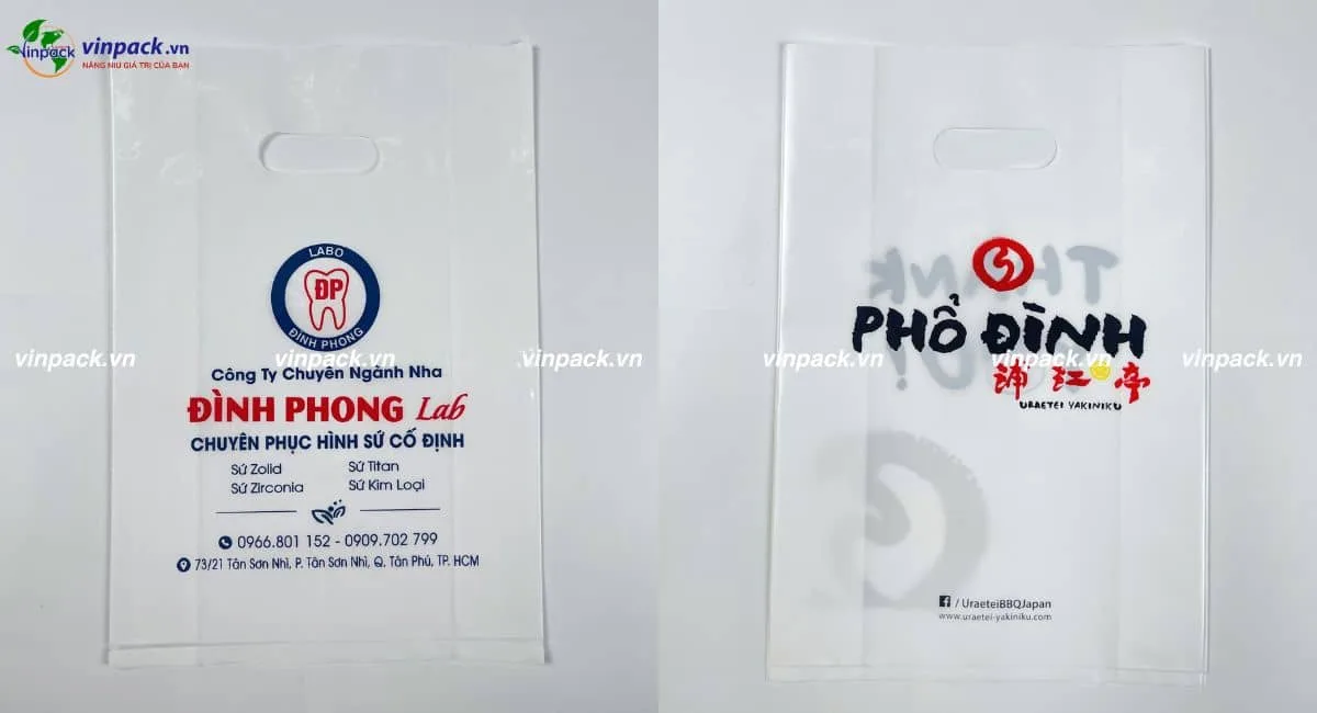 Túi hột xoài phân hủy sinh học đục lỗ xoài