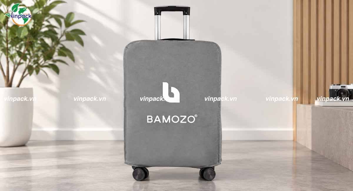 Mẫu túi vải không dệt in logo theo yêu cầu đơn giản sang trọng